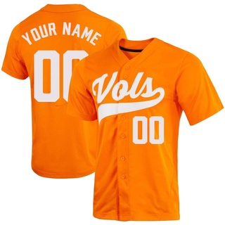 Tennessee Volunteers Nike Vapor Untouchable Elite Replica Full-Button Baseball  Jersey - Cream