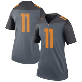 Jalin Hyatt Legend Gray Women's Tennessee Volunteers Jersey