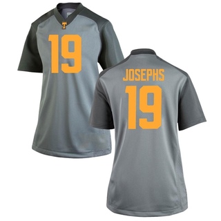 Joshua Josephs Game Gray Women's Tennessee Volunteers Jersey