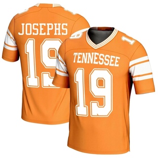 Joshua Josephs Game Orange Men's Tennessee Volunteers Replica Football Jersey