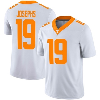 Joshua Josephs Game White Men's Tennessee Volunteers Football Jersey