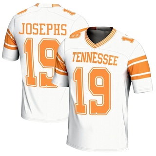 Joshua Josephs Game White Men's Tennessee Volunteers Replica 2nd Football Jersey